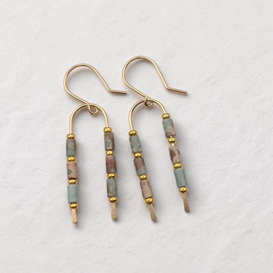 High Sierra Wishbone Earrings | Gold