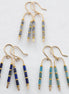 Blue Moon Wishbone Earrings | Gold