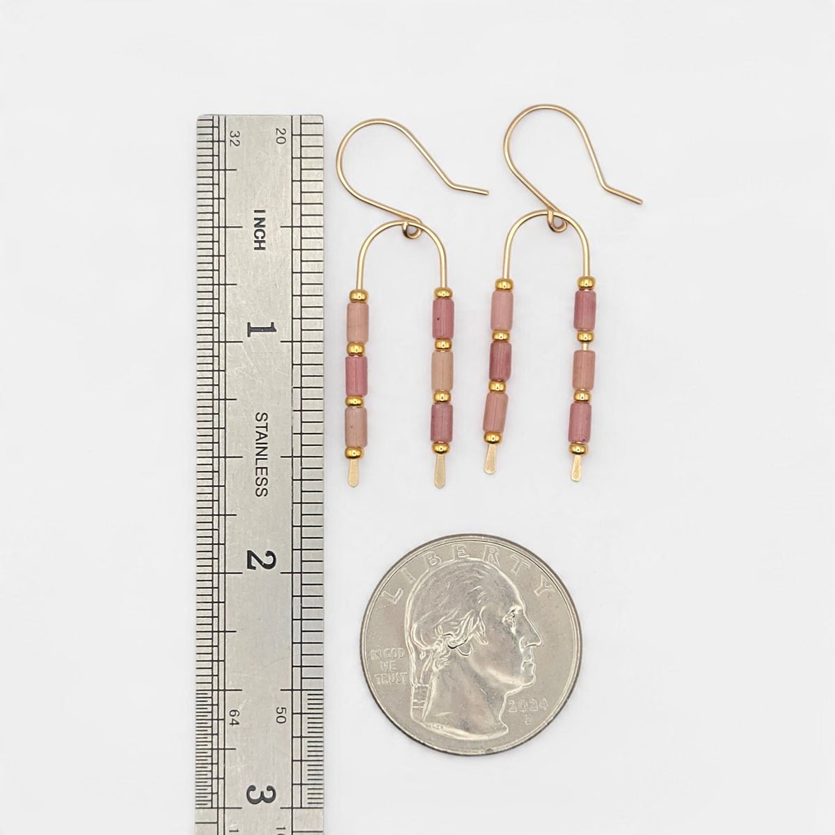 Morning Sky Wishbone Earrings | Gold