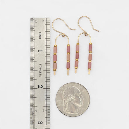 Morning Sky Wishbone Earrings | Gold
