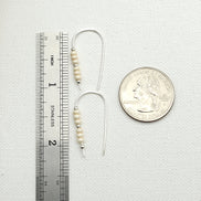 Cheval - Silver and Pearl Earrings Bijou by SAM   