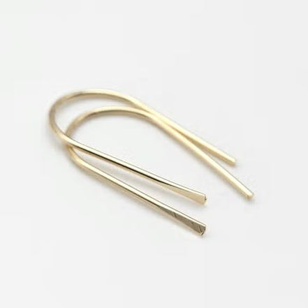 Cheval - Gold or Silver Threaders Earrings Bijou by SAM