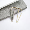 Cheval - Gold & Silver Earrings Bijou by SAM   