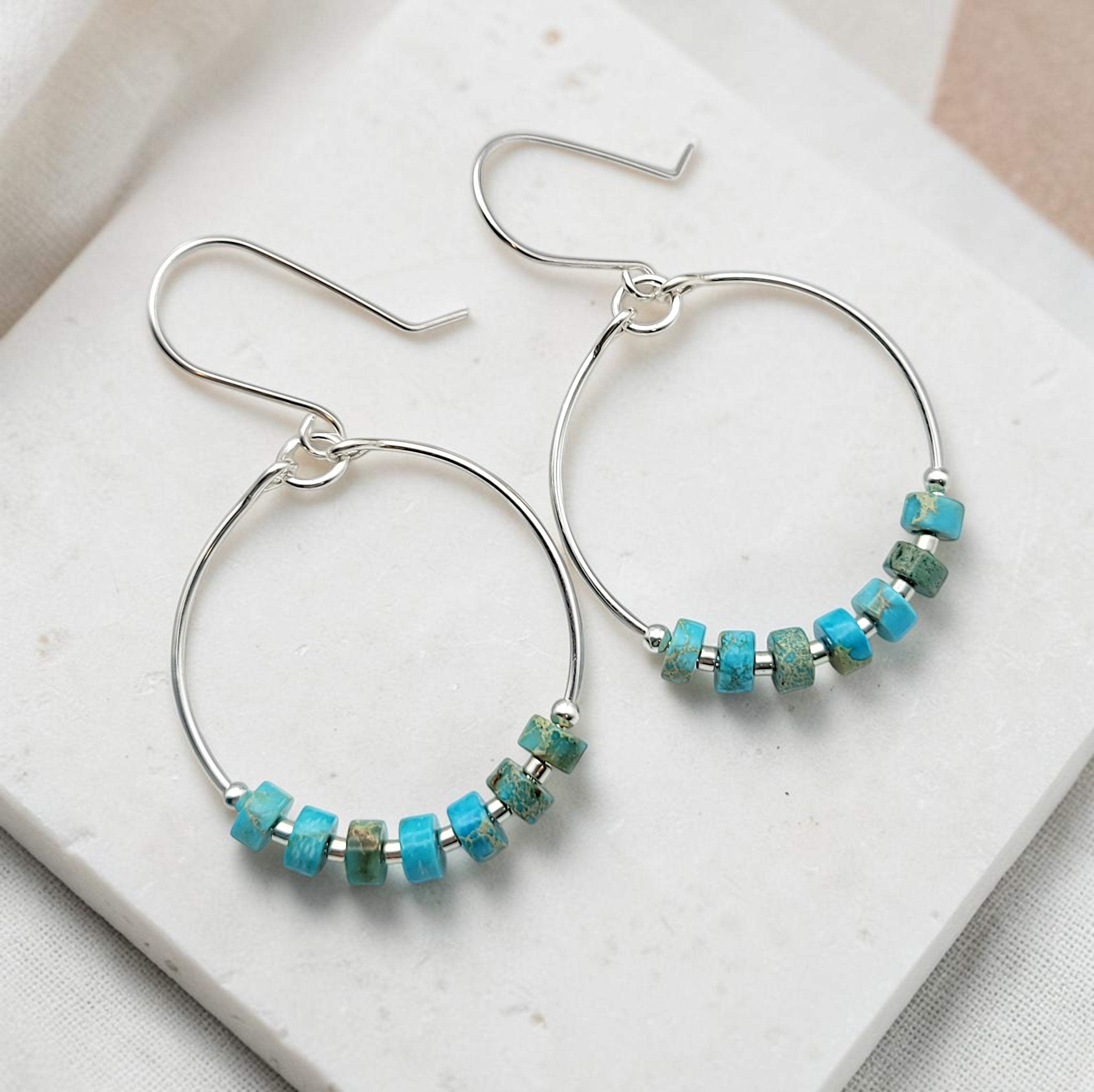 Boho - Silver & Turquoise