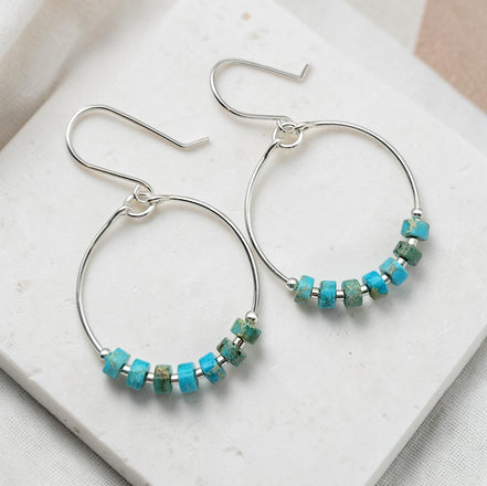 Boho - Silver & Turquoise
