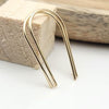 Cheval - Gold Threaders Earrings Bijou by SAM   