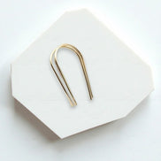 Cheval - Gold Threaders Earrings Bijou by SAM