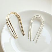 Cheval - Gold or Silver Threader Earrings Bijou by SAM