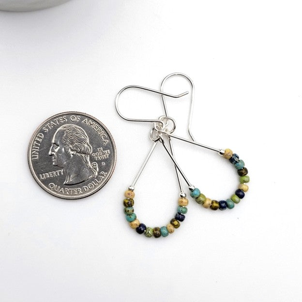 Lane - Silver & Spring Colored Beads