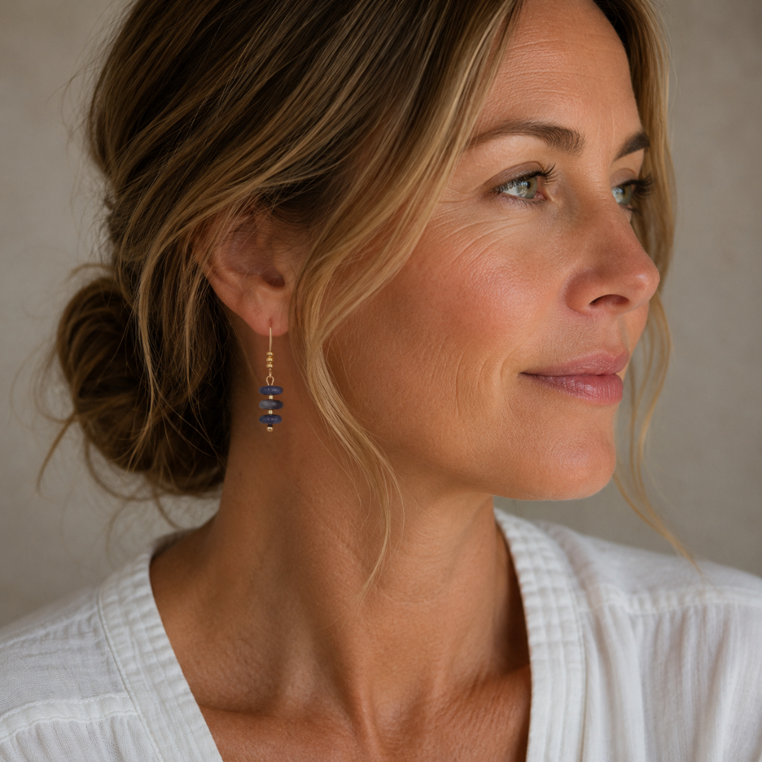 Milky Way Threader Earrings