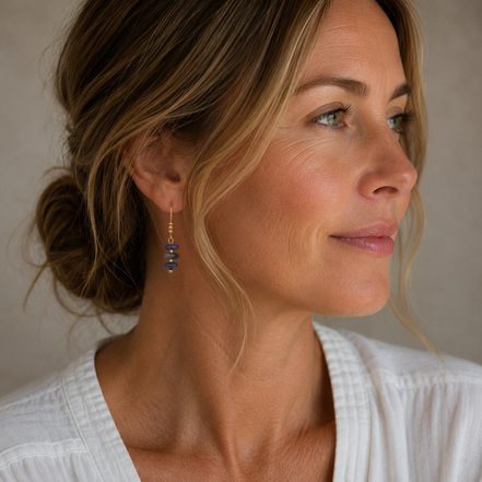 Milky Way Threader Earrings