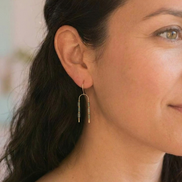 High Sierra Wishbone Earrings | Gold