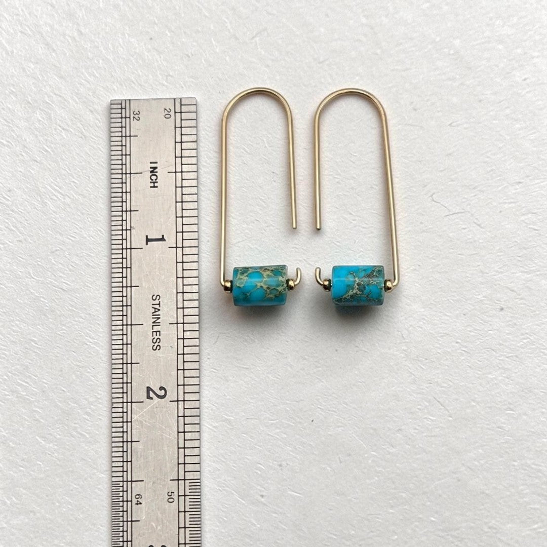 Arc - Gold & Turquoise