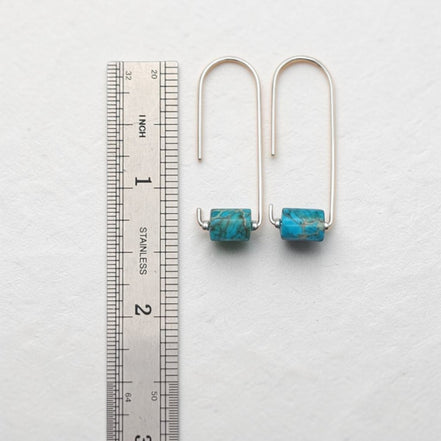 Arc - Silver & Turquoise