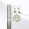 Pearl - Gold & Mint Green Earrings Bijou by SAM