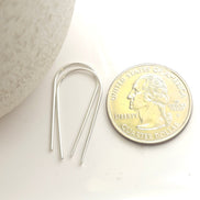 Cheval - Gold or Silver Threader Earrings Bijou by SAM