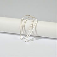 Cheval - Silver Threaders Earrings Bijou by SAM