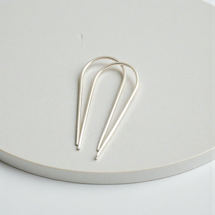 Cheval - Silver Threaders Earrings Bijou by SAM