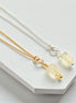 Citrine Necklace - Silver or Gold Necklace Bijou by SAM Gold Fill