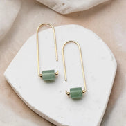 Arc - Gold & Green Aventurine