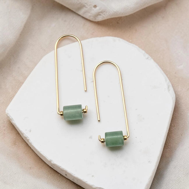 Arc - Gold & Green Aventurine