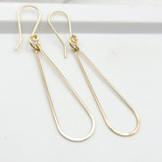 Harley - Silver or Gold Hoops Earrings Bijou by SAM