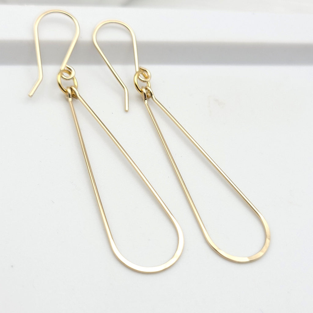 Harley - Silver or Gold Hoops Earrings Bijou by SAM