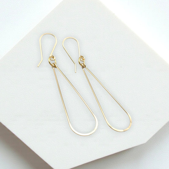 Harley - 14k Gold Filled Hoops Earrings Bijou by SAM