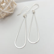 Harley - Silver or Gold Hoops Earrings Bijou by SAM Sterling Silver