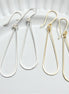 Harley - Silver or Gold Hoops Earrings Bijou by SAM