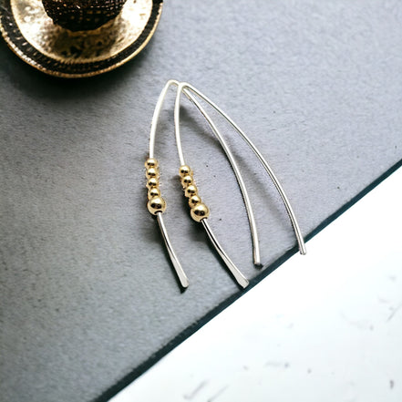 Wish - Silver & Gold Luxe Threaders  Etsy   