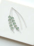 Wish - Silver & Green Aventurine Earrings Etsy