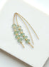 Wish - Gold & Green Aventurine Earrings Bijou by SAM