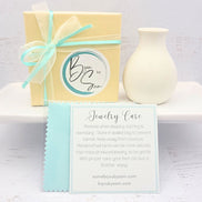 Cheval - Silver and Turquoise Earrings Bijou by SAM   