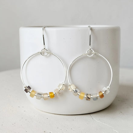 Boho - Silver & Montana Agate