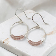 Blush Hoops