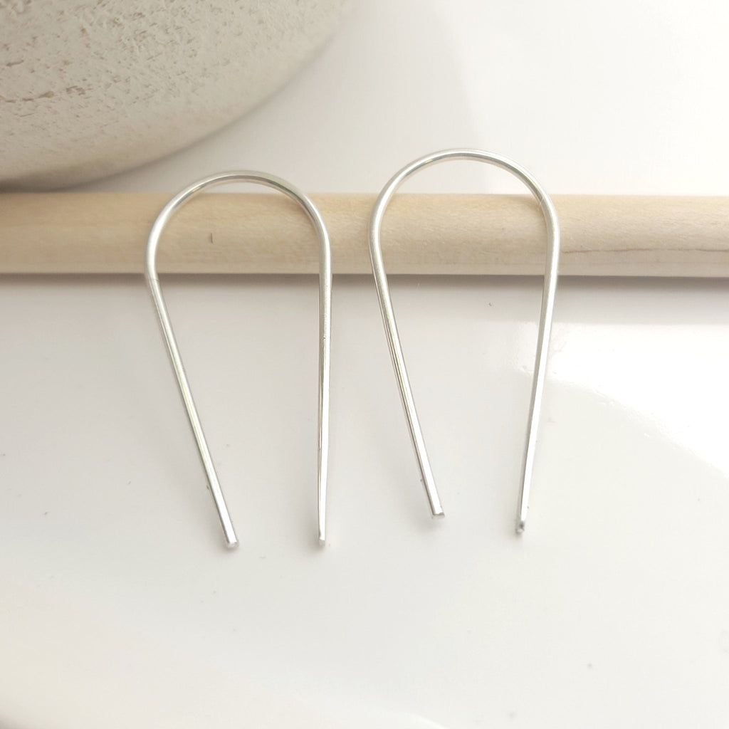 Cheval - Silver Threaders Earrings Bijou by SAM   