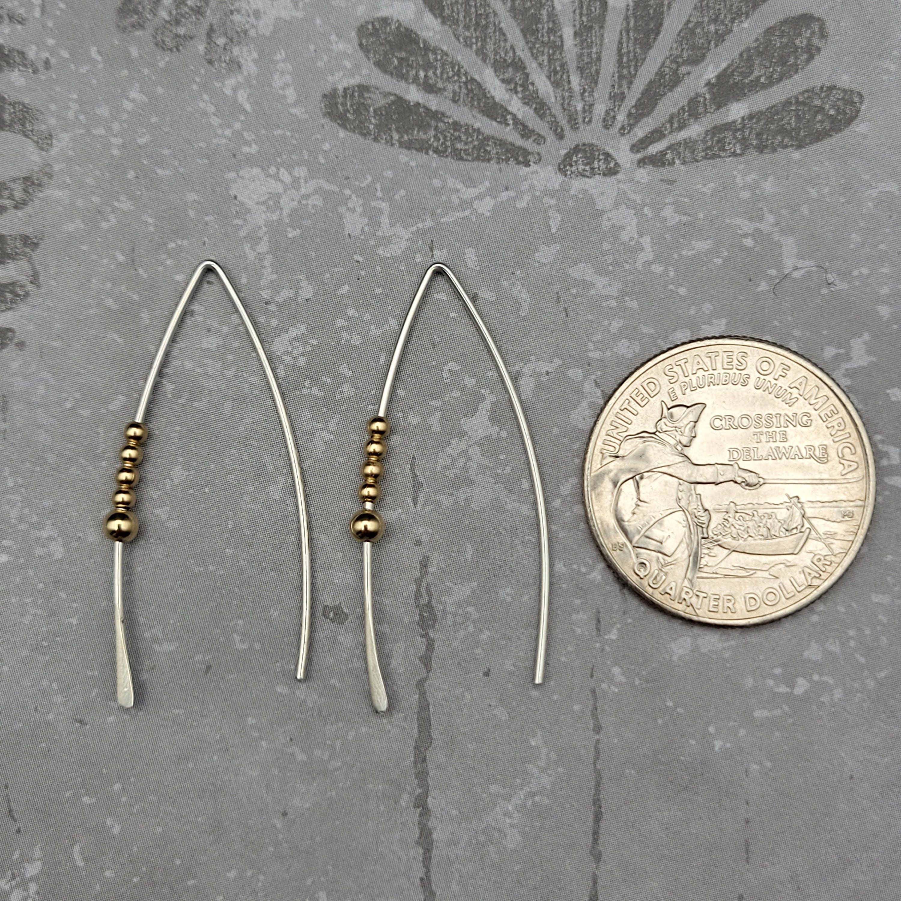 Wish - Silver & Gold Luxe Threaders  Etsy   