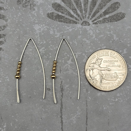 Wish - Silver & Gold Luxe Threaders  Etsy   