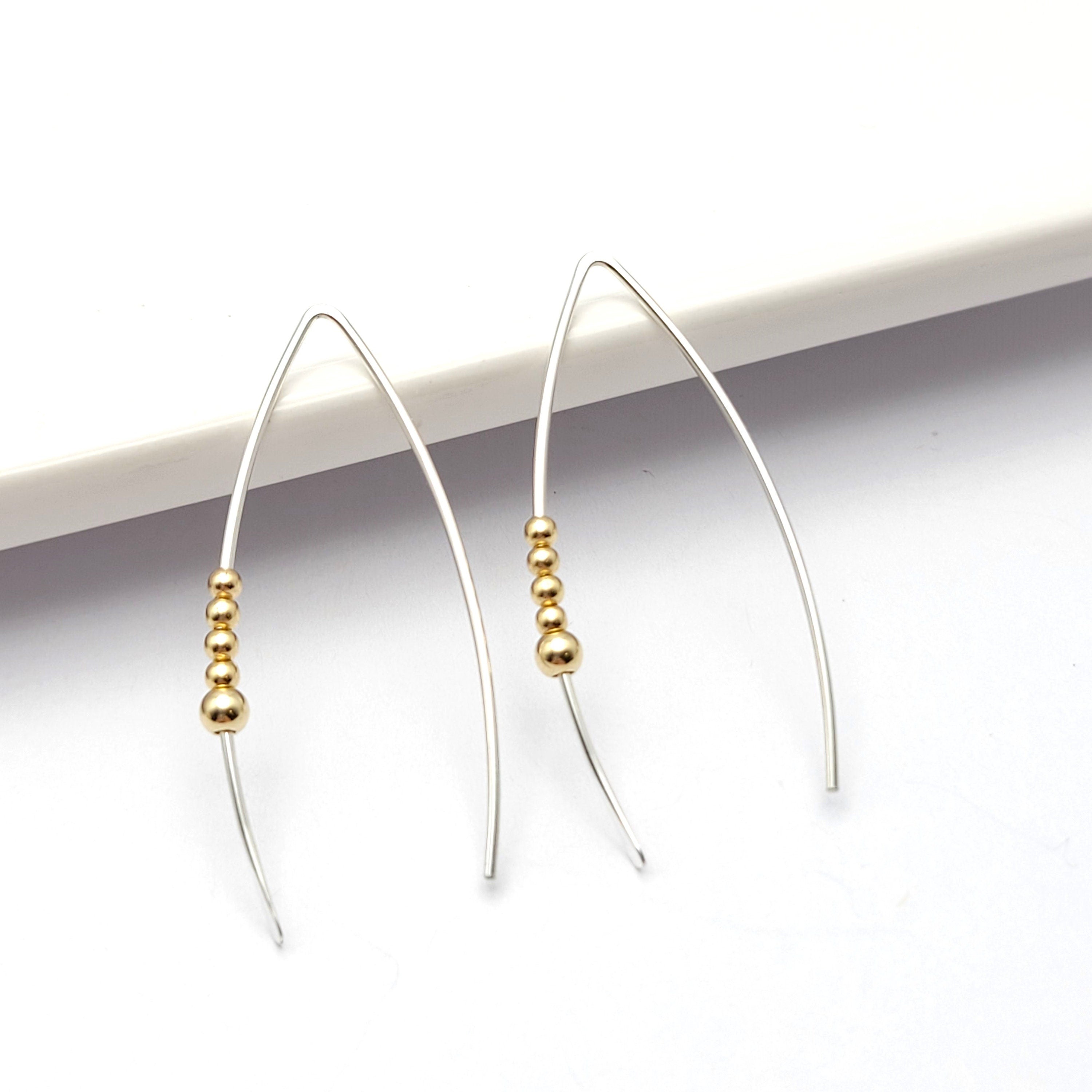 Wish - Silver & Gold Luxe Threaders  Etsy   