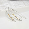 Wish - Silver with Gold Tube Beads  Etsy   