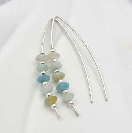 Wish - Silver & Amazonite  Etsy   