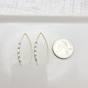 Wish - Luxe Gold & Silver Earrings Earrings Bijou by SAM   