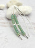 Wish - Sea Glass & Silver Earrings Bijou by SAM   