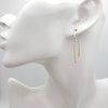 Wish - Silver & Gold Coil Earrings Bijou by SAM   