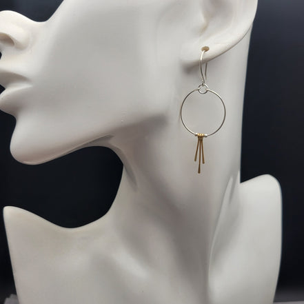 Luxe - Fringe Earrings Bijou by SAM   