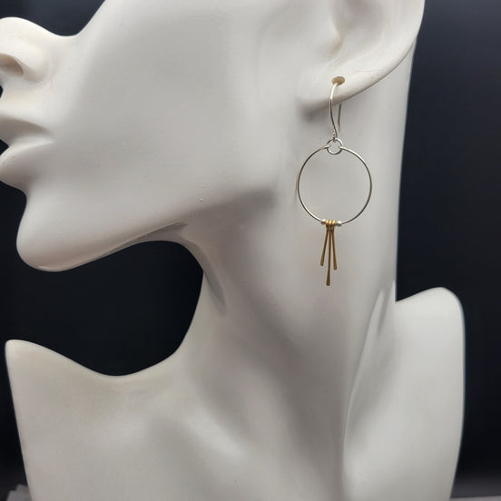 Luxe - Fringe Earrings Bijou by SAM   