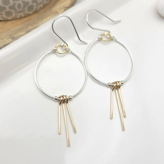 Luxe - Fringe Earrings Bijou by SAM   