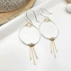 Luxe - Fringe Earrings Bijou by SAM   