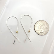 Luxe - Ribbon Threaders Earrings Bijou by SAM   